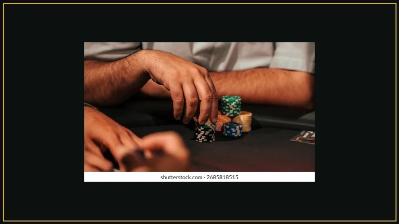 Strategic card play guide, chip distribution, and probability odds chart